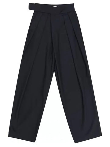 Riolio  Wide Leg Men's Suit Pants Spring Autumn Thin Loose Magic Tape Drape Long Trousers Casual Youth Trend  Color